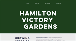 Desktop Screenshot of hamiltonvictorygardens.org